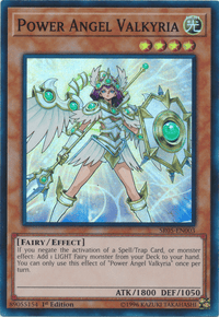 Power Angel Valkyria [SR05-EN003] Super Rare - POKÉ JEUX