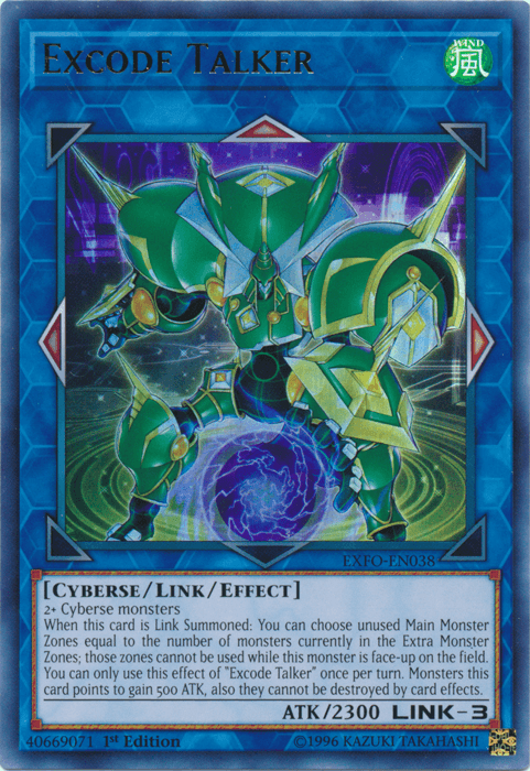 Excode Talker [EXFO-EN038] Ultra Rare - POKÉ JEUX