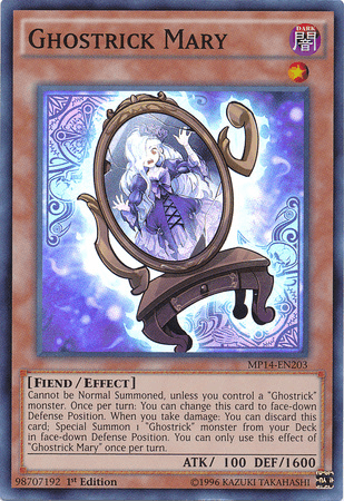 Ghostrick Mary [MP14-EN203] Super Rare - POKÉ JEUX