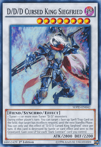 D/D/D Cursed King Siegfried [SDPD-EN042] Super Rare - POKÉ JEUX