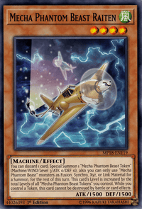 Mecha Phantom Beast Raiten [MP18-EN119] Common - POKÉ JEUX