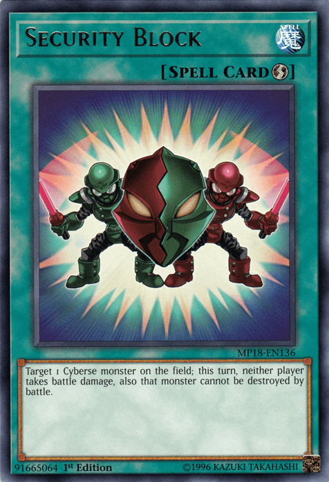 Security Block [MP18-EN136] Rare - POKÉ JEUX