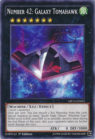 Number 42: Galaxy Tomahawk [MP15-EN055] Common - POKÉ JEUX