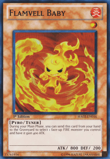 Flamvell Baby [HA02-EN016] Super Rare - POKÉ JEUX