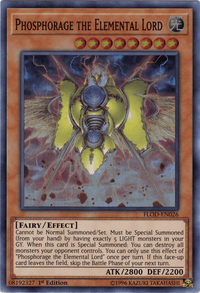 Phosphorage the Elemental Lord [FLOD-EN026] Super Rare - POKÉ JEUX