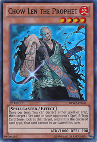 Chow Len the Prophet [BPW2-EN044] Super Rare - POKÉ JEUX