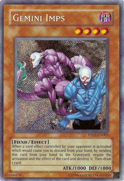 Gemini Imps [PP01-EN005] Secret Rare - POKÉ JEUX