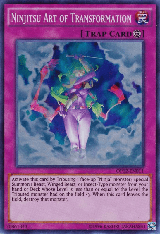 Ninjitsu Art of Transformation [OP02-EN011] Super Rare - POKÉ JEUX