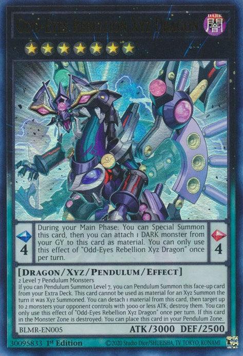 Odd-Eyes Rebellion Xyz Dragon [BLMR-EN005] Ultra Rare - POKÉ JEUX