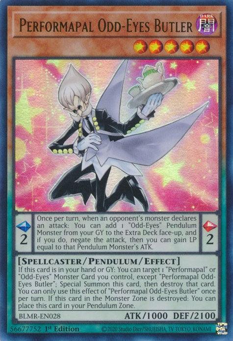 Performapal Odd-Eyes Butler [BLMR-EN028] Ultra Rare - POKÉ JEUX