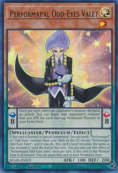 Performapal Odd-Eyes Valet [BLMR-EN029] Ultra Rare - POKÉ JEUX