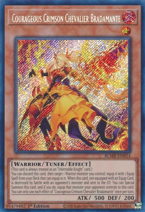 Courageous Crimson Chevalier Bradamante [BLMR-EN014] Secret Rare - POKÉ JEUX