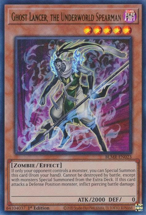 Ghost Lancer, the Underworld Spearman [BLMR-EN023] Ultra Rare - POKÉ JEUX