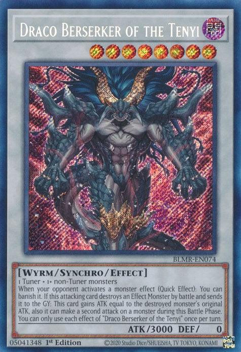 Draco Berserker of the Tenyi [BLMR-EN074] Secret Rare - POKÉ JEUX