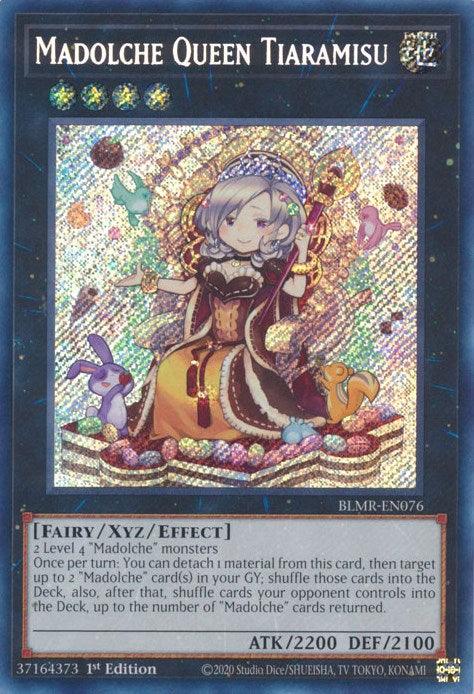 Madolche Queen Tiaramisu [BLMR-EN076] Secret Rare - POKÉ JEUX