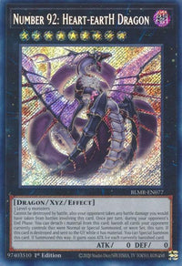 Number 92: Heart-eartH Dragon [BLMR-EN077] Secret Rare - POKÉ JEUX