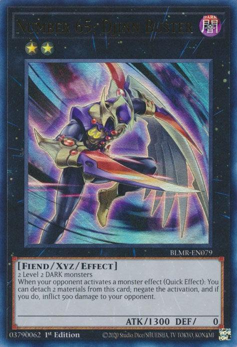 Number 65: Djinn Buster [BLMR-EN079] Ultra Rare - POKÉ JEUX