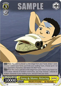 Aang &amp; Momo : Détente (Foil) [Avatar : Le dernier maître de l'air] 