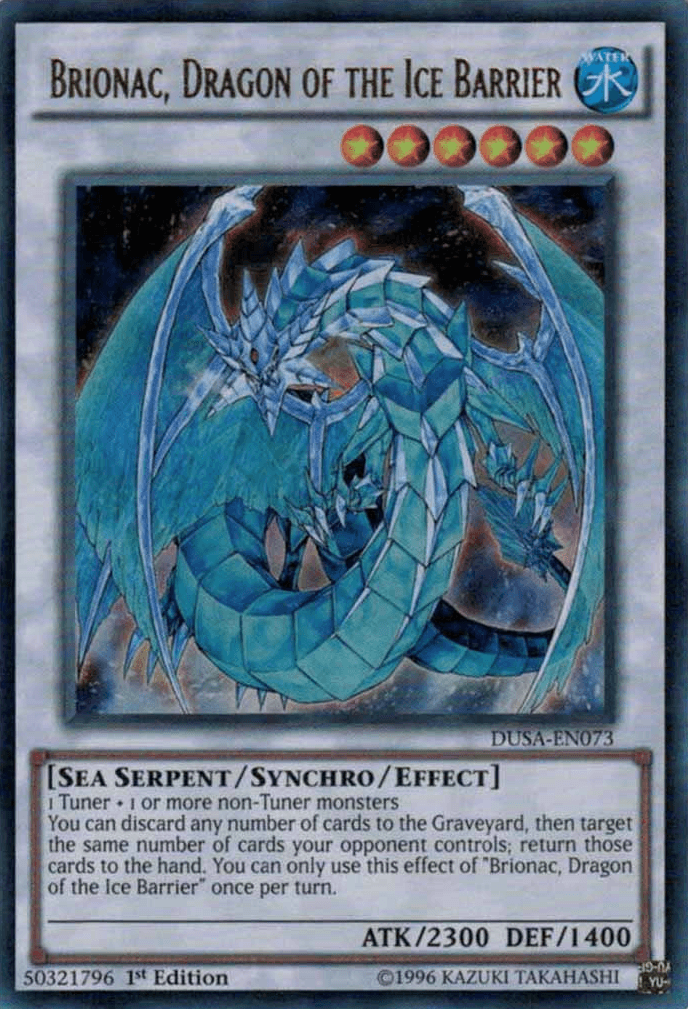 Brionac, Dragon of the Ice Barrier [DUSA-EN073] Ultra Rare - POKÉ JEUX