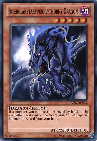 Interplanetarypurplythorny Dragon [AP02-EN004] Super Rare - POKÉ JEUX