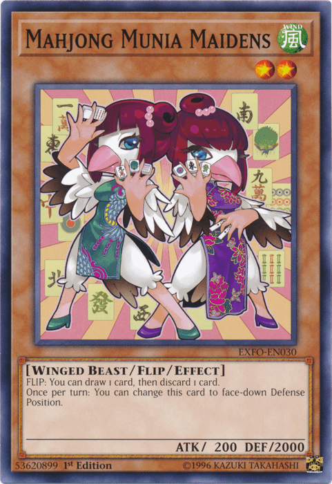Mahjong Munia Maidens [EXFO-EN030] Common - POKÉ JEUX
