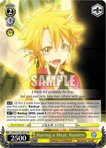 Having a Meal, Ramiris [That Time I Got Reincarnated as a Slime Vol.3] - POKÉ JEUX