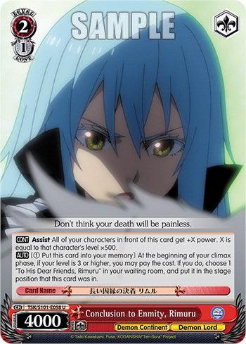 Conclusion to Enmity, Rimuru [That Time I Got Reincarnated as a Slime Vol.3] - POKÉ JEUX