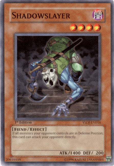 Shadowslayer [YSDJ-EN016] Common - POKÉ JEUX