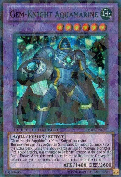 Gem-Knight Aquamarine [DT05-EN035] Super Rare - POKÉ JEUX