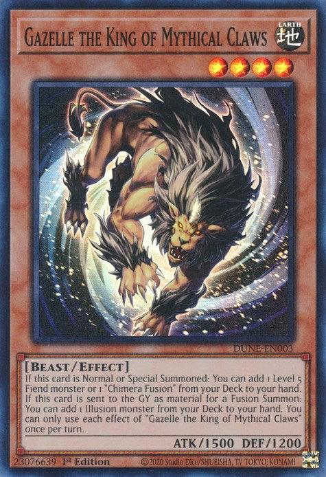 Gazelle the King of Mythical Claws [DUNE-EN003] Super Rare - POKÉ JEUX