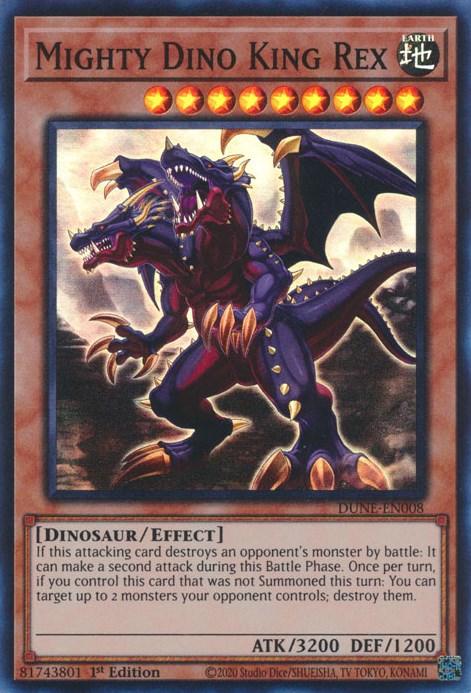 Mighty Dino King Rex [DUNE-EN008] Super Rare - POKÉ JEUX