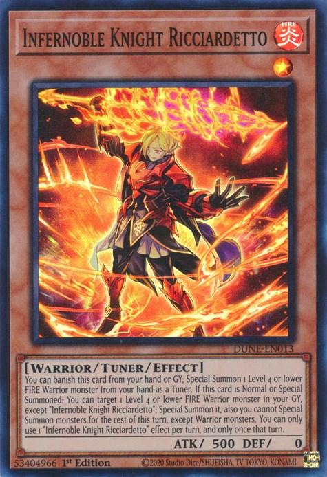 Infernoble Knight Ricciardetto [DUNE-EN013] Super Rare - POKÉ JEUX