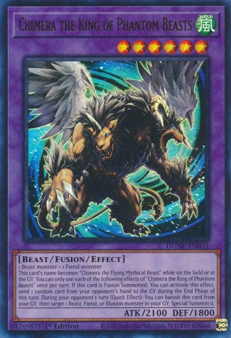 Chimera the King of Phantom Beasts [DUNE-EN033] Ultra Rare - POKÉ JEUX