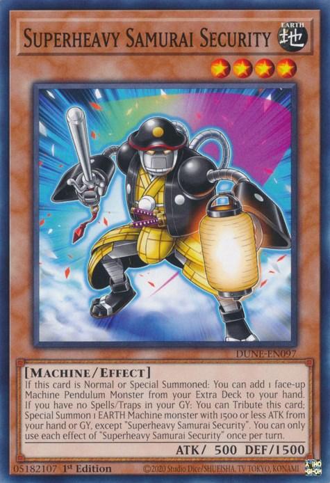 Superheavy Samurai Security [DUNE-EN097] Common - POKÉ JEUX