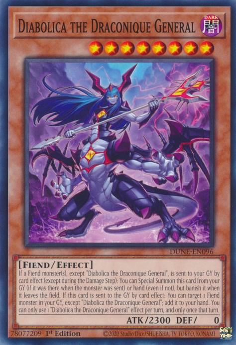 Diabolica the Draconique General [DUNE-EN096] Common - POKÉ JEUX