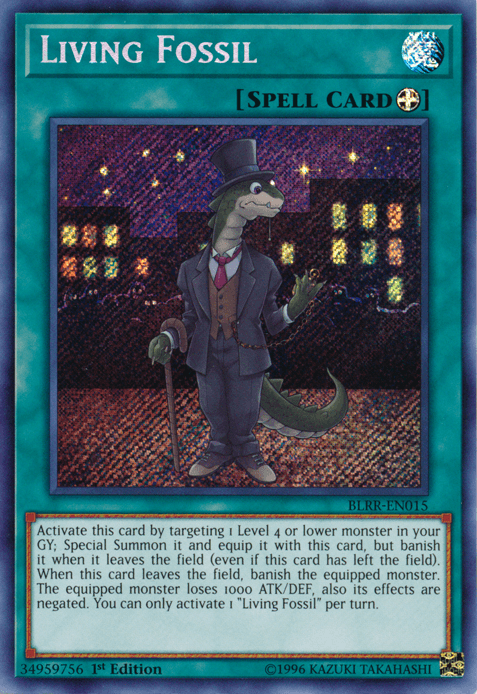 Living Fossil [BLRR-EN015] Secret Rare - POKÉ JEUX
