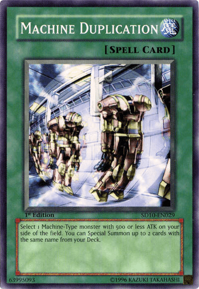 Machine Duplication [SD10-EN029] Common - POKÉ JEUX