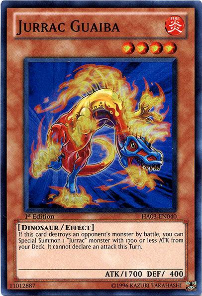 Jurrac Guaiba [HA03-EN040] Super Rare - POKÉ JEUX