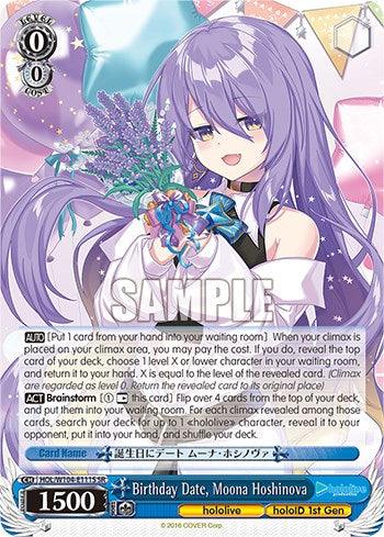 Birthday Date, Moona Hoshinova [hololive production Vol. 2] - POKÉ JEUX
