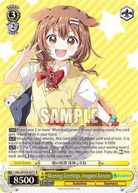 Morning Greetings, Inugami Korone [hololive production Vol. 2] - POKÉ JEUX