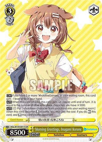 Morning Greetings, Inugami Korone [hololive production Vol. 2] - POKÉ JEUX