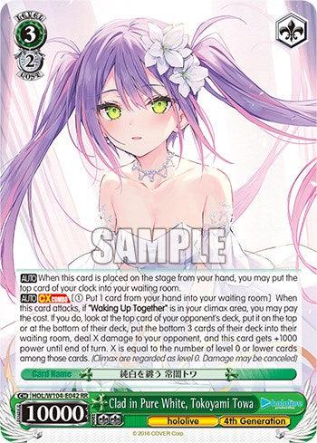 Clad in Pure White, Tokoyami Towa [hololive production Vol. 2] - POKÉ JEUX