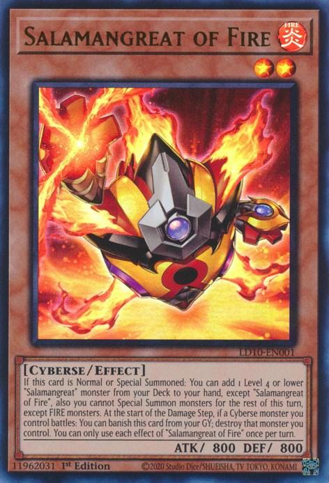 Salamangreat of Fire [LD10-EN001] Ultra Rare - POKÉ JEUX