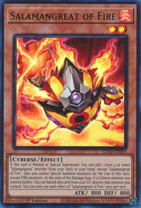 Salamangreat of Fire [LD10-EN001] Ultra Rare - POKÉ JEUX