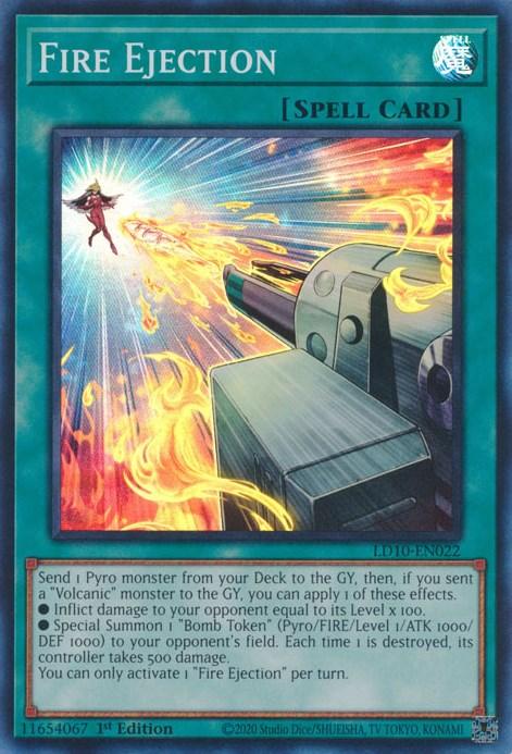Fire Ejection [LD10-EN022] Super Rare - POKÉ JEUX