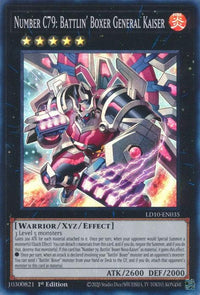 Number C79: Battlin' Boxer General Kaiser [LD10-EN035] Super Rare - POKÉ JEUX
