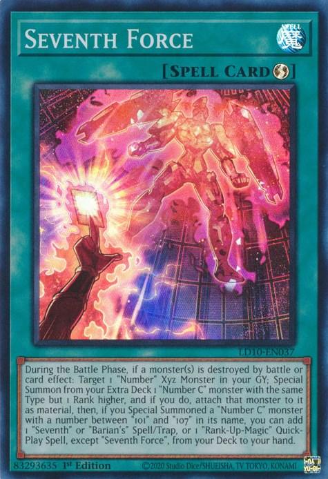 Seventh Force [LD10-EN037] Super Rare - POKÉ JEUX