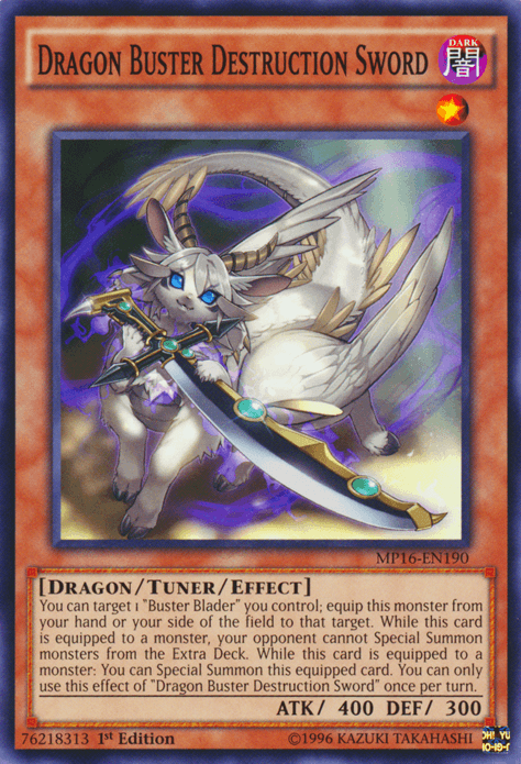 Dragon Buster Destruction Sword [MP16-EN190] Common - POKÉ JEUX
