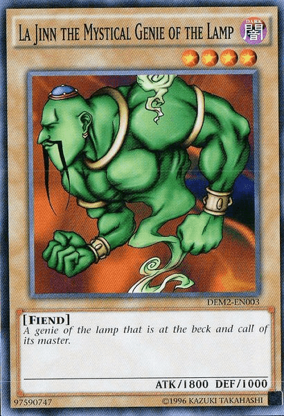 La Jinn the Mystical Genie of the Lamp [DEM2-EN003] Common - POKÉ JEUX