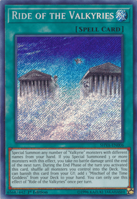 Ride of the Valkyries [SHVA-EN006] Secret Rare - POKÉ JEUX